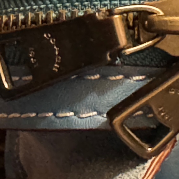 Coach Rogue 25 Blue Suede 10486 - Picture 5 of 16